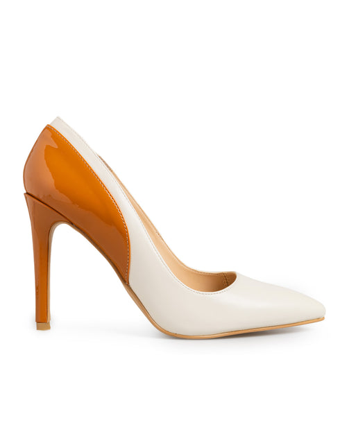Zapatilla Latte Tacón Ambar 79043